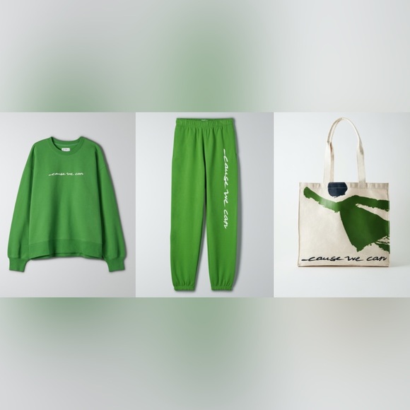 Aritzia Community “Cause We Can” Canvas Tote Bag - Picture 6 of 6